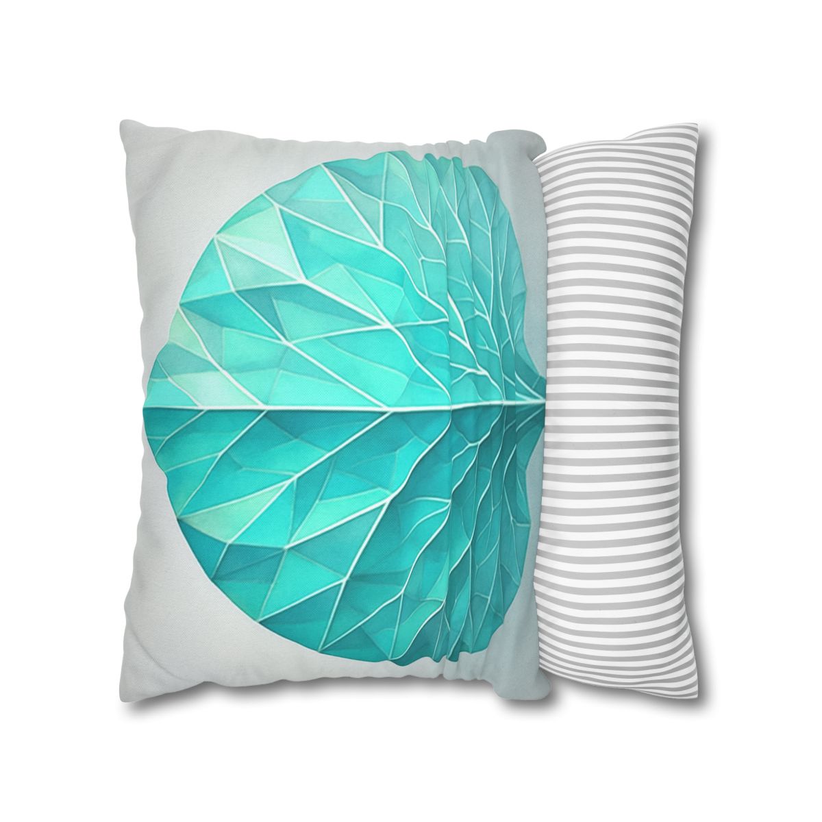Leaf Vein Prism Fan trendy patterned pillow cases