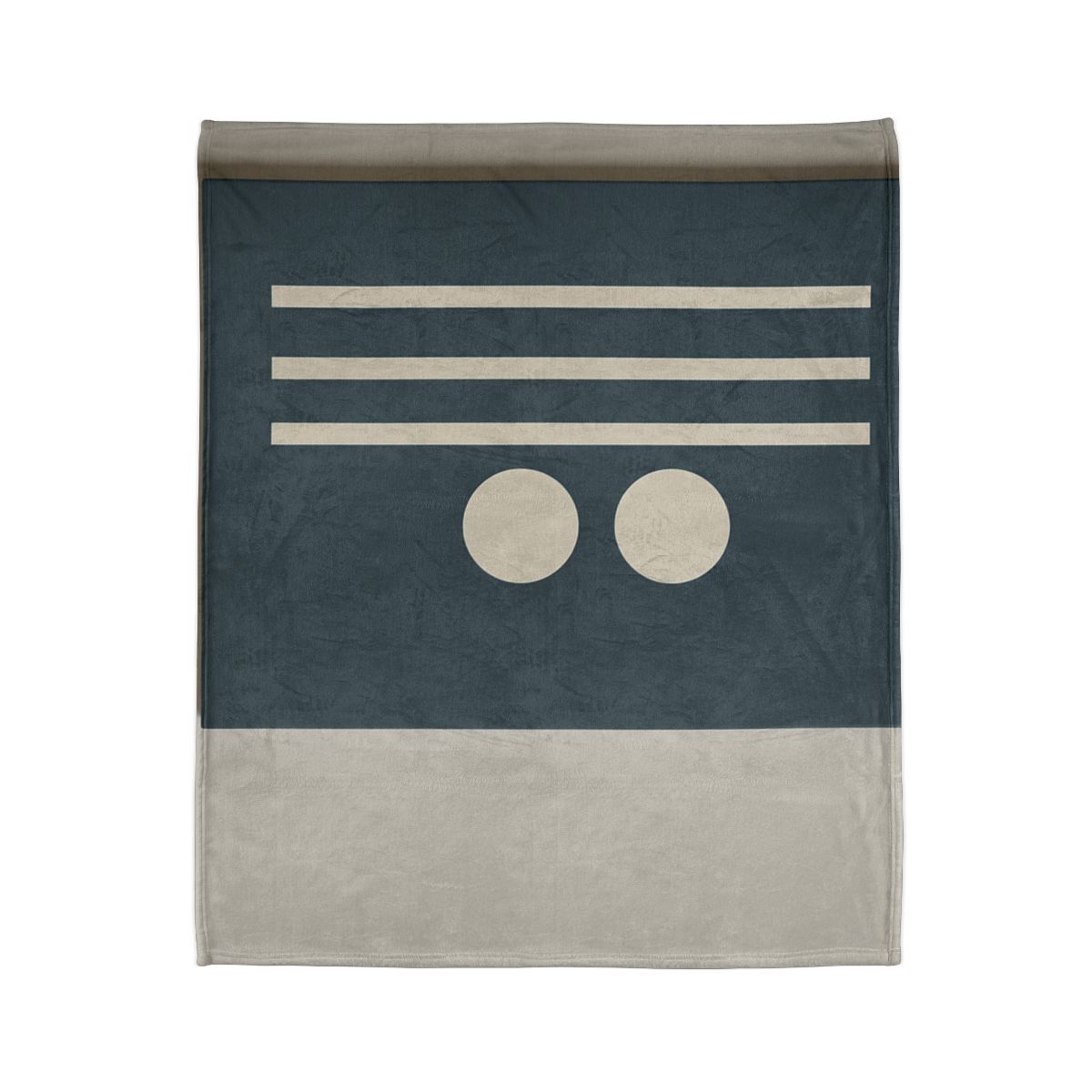 Negative Space Lattice stylish throw blankets
