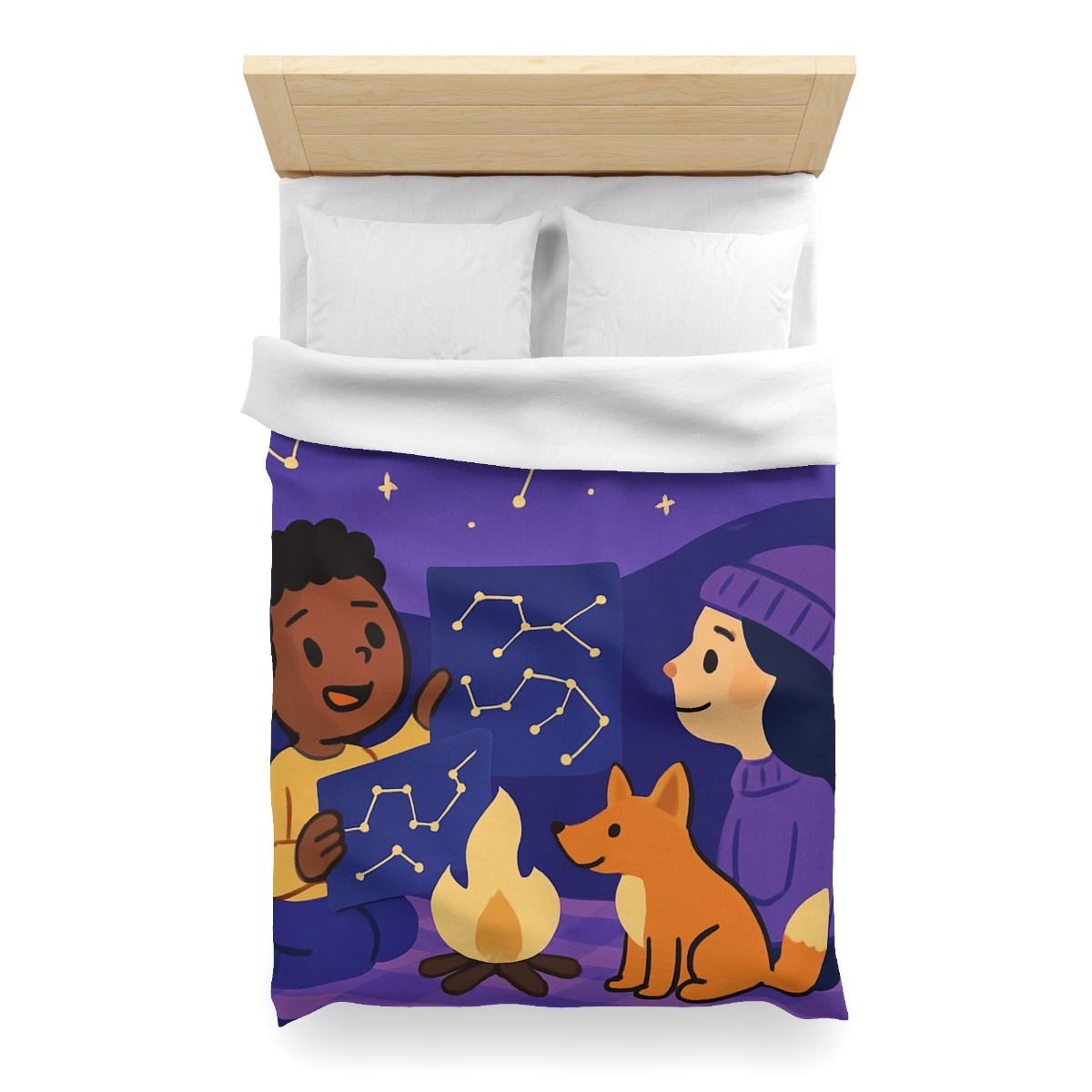 Constellation Camping soft comforter duvets