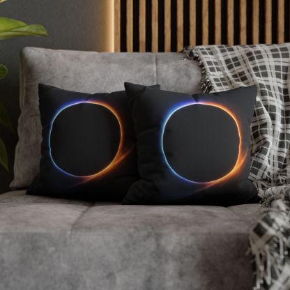 Prismatic Event Horizon Bloom custom pillow cases