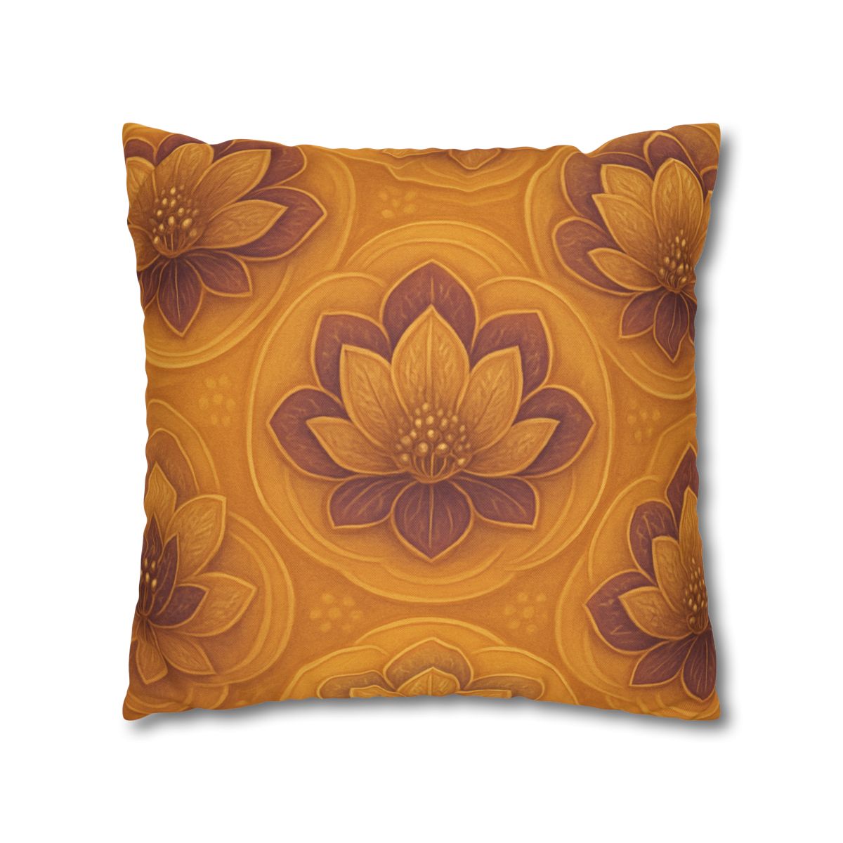 Auric Blossom Halo personalized pillow covers