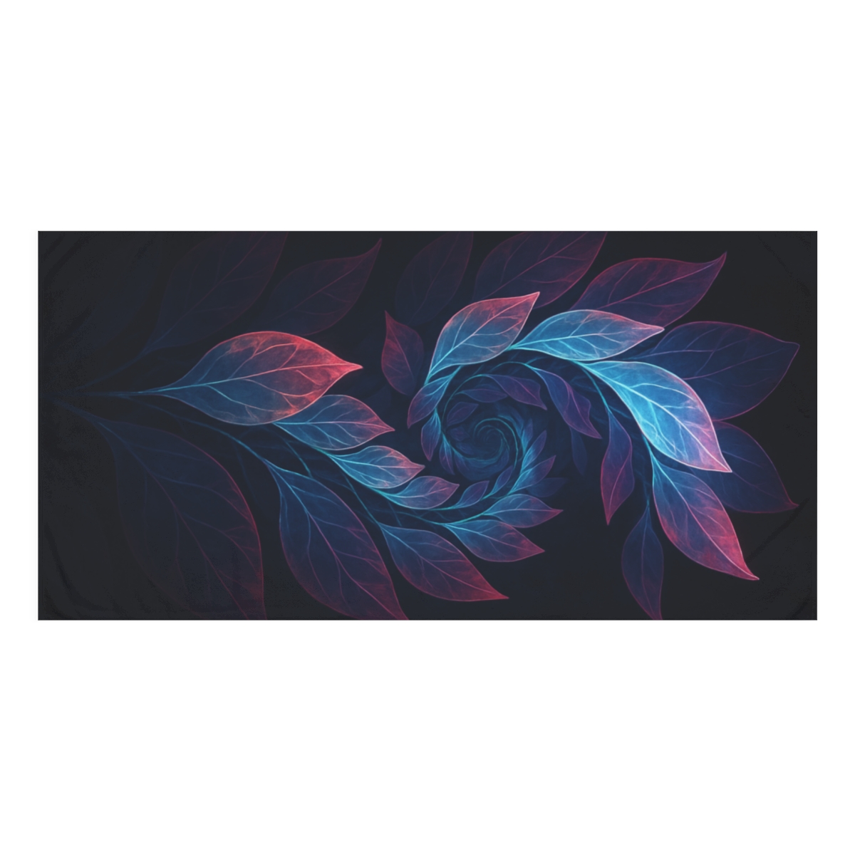 Petal Prism Helix decorative home towelscustom towels