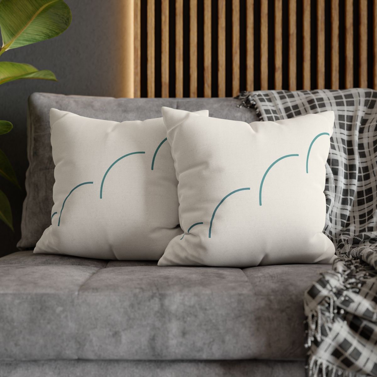 Offset Arc Ladder trendy patterned pillow cases