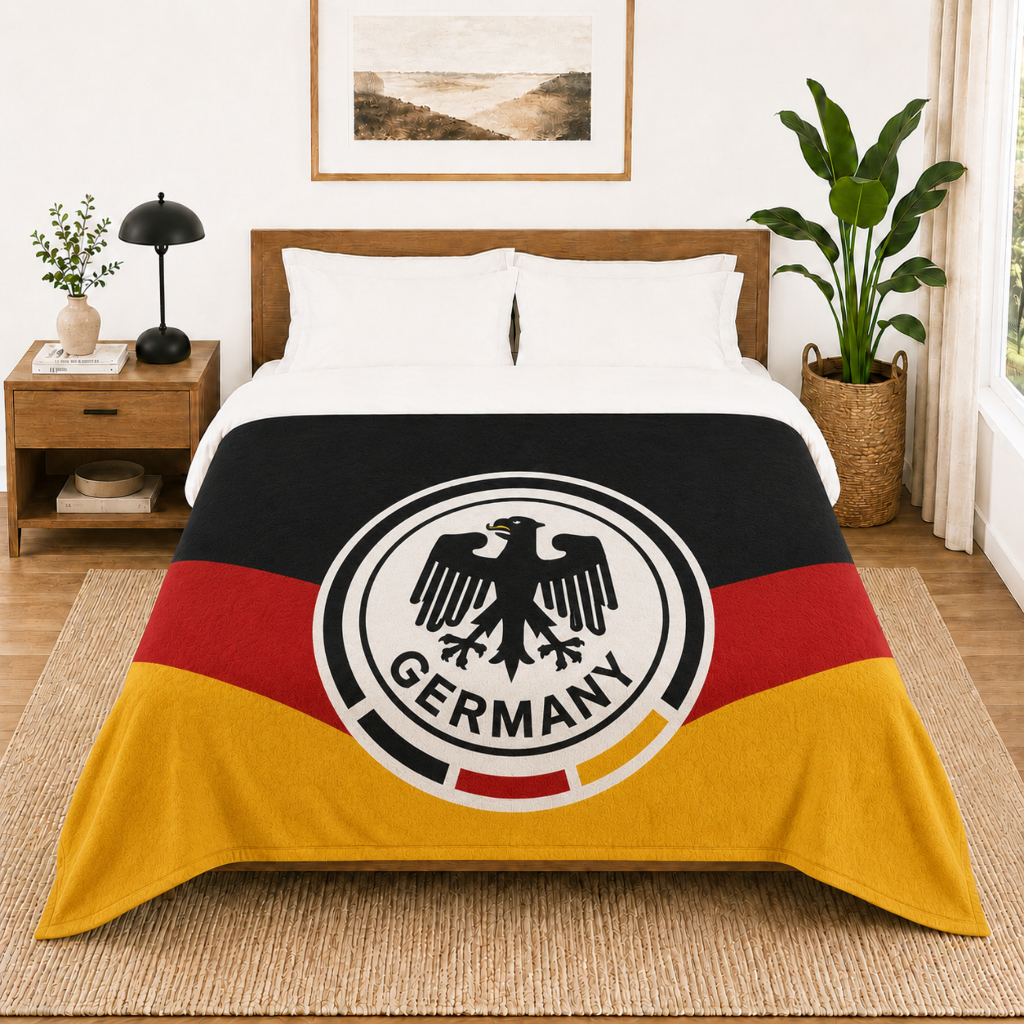 World Cup 2026 Germany Soccer Themed Blanket