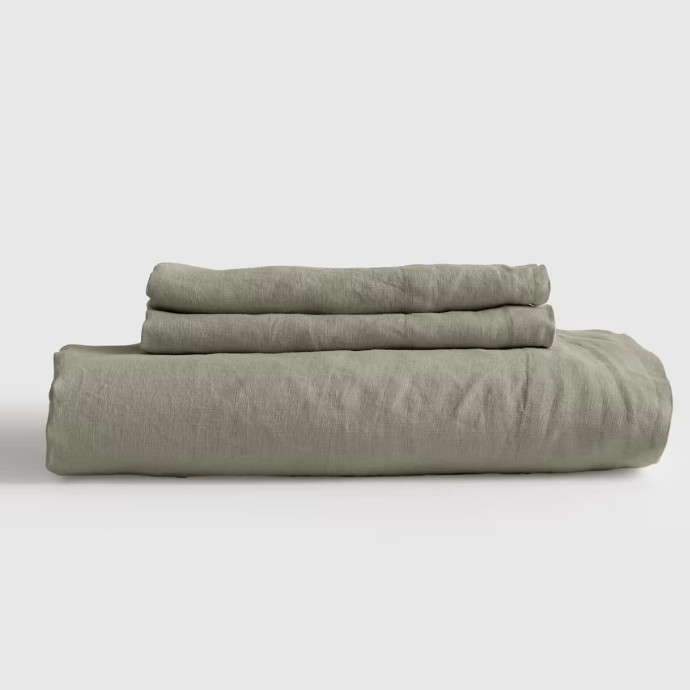 European Flax Linen Bed Sheet  Set 