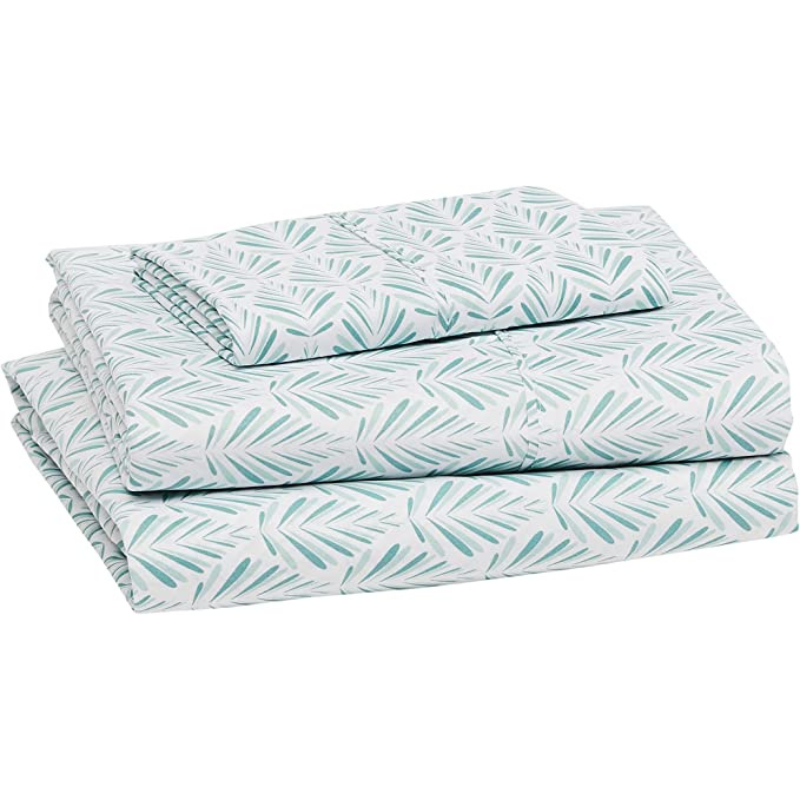 Lightweight Microfiber Printed Bed Sheet Set