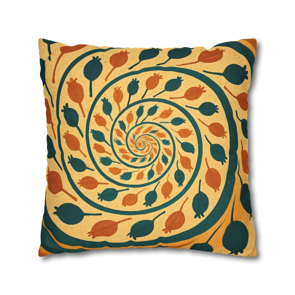 Spiral Seed Chorus designer print pillow cases