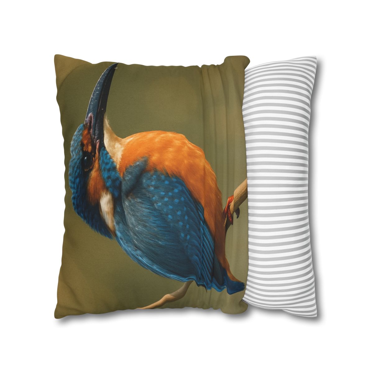 Dawn Drift Kingfisher personalized pillow covers