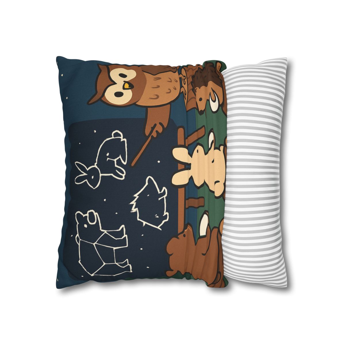 Constellation Classroom Of Forest Animals trendy patterned pillow cases