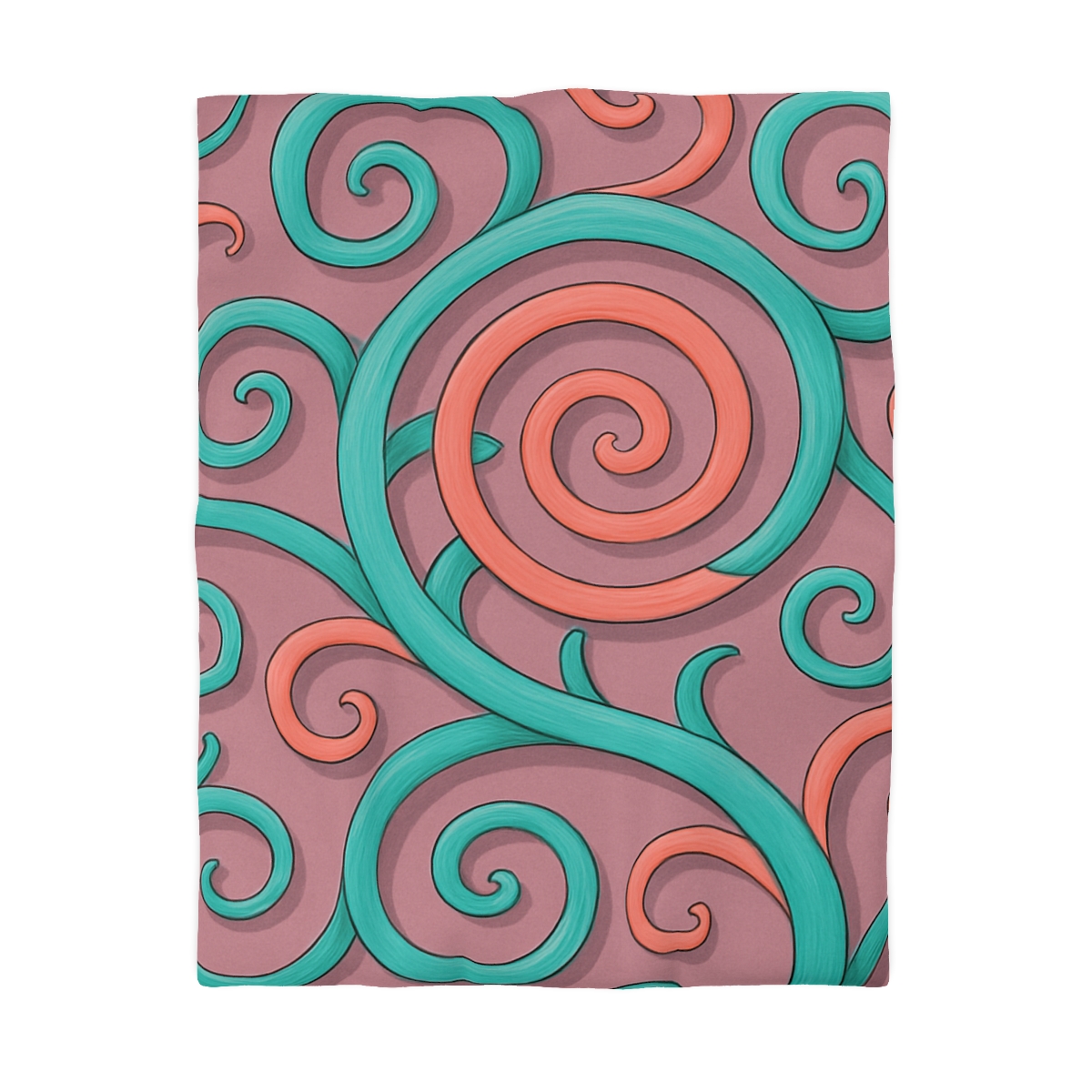 Tendril Spiral Mosaic trendy bedroom duvets