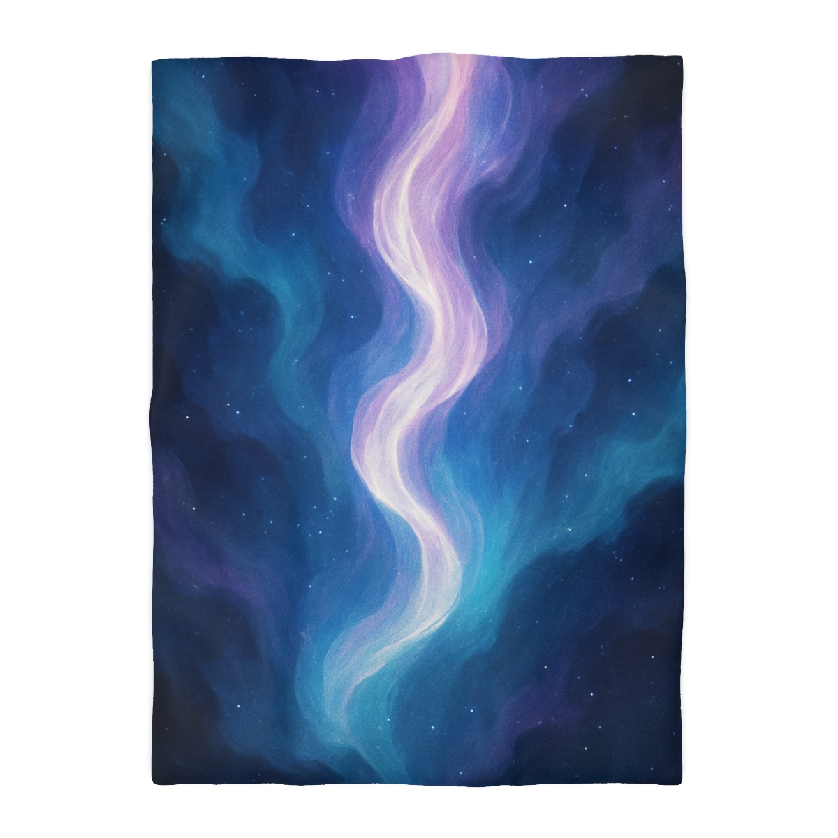 Electro Aurora Nebula Loom designer printed duvets