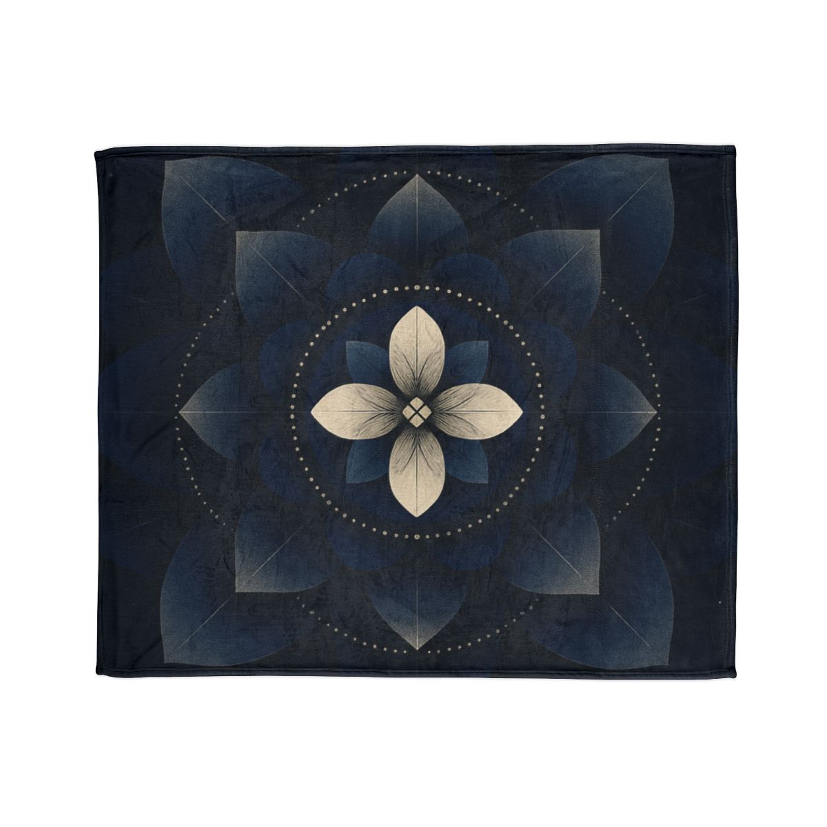 Petal Eclipse Mandala decorative home blankets