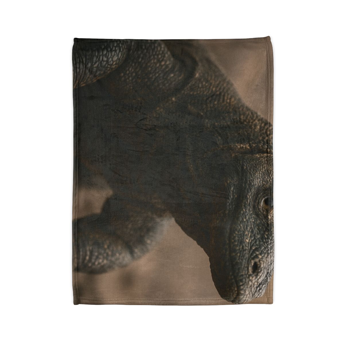Ancient Sentinel Komodo Dragon soft fleece blankets