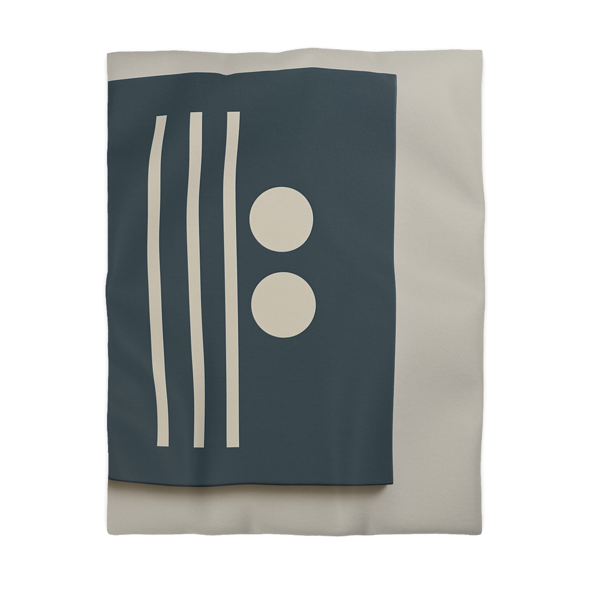 Negative Space Lattice designer printed duvets