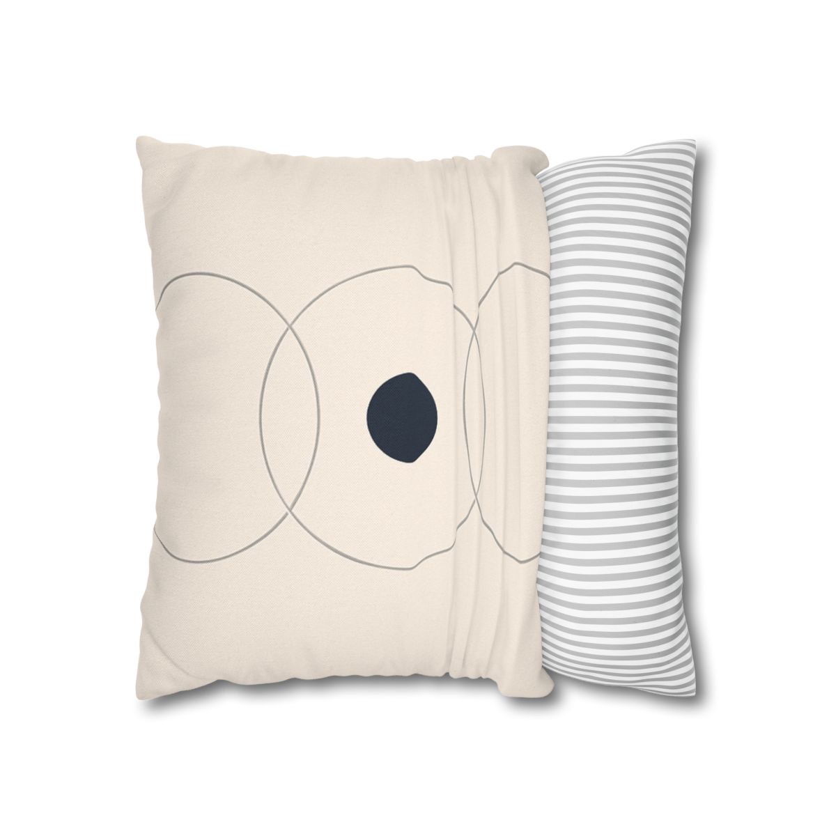 Stacked Rings With Silent Gap unique gift pillow cases