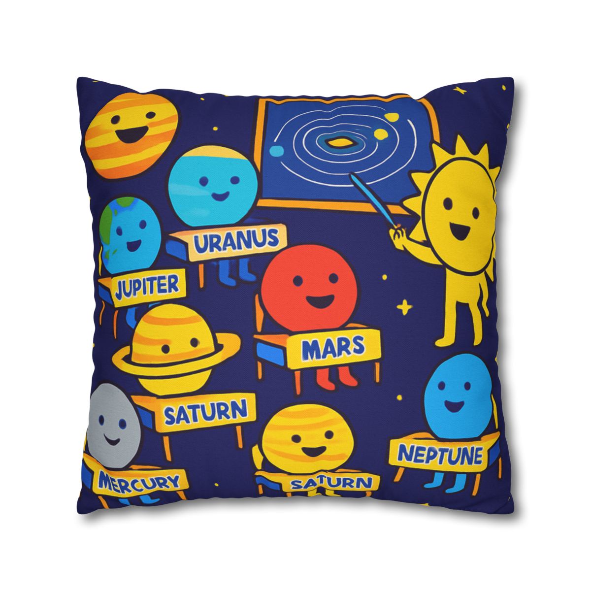 Planet School In The Sky custom pillow cases