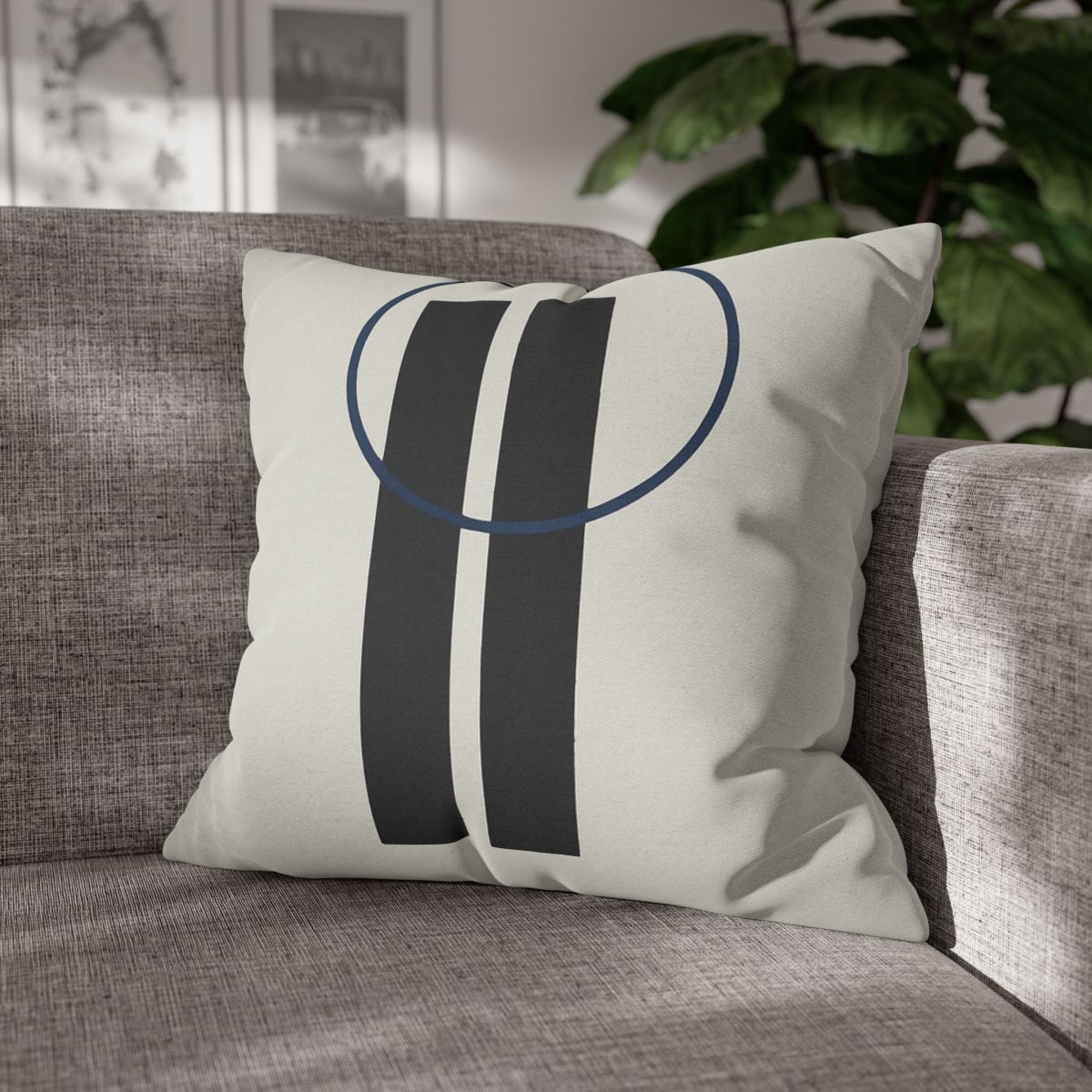Split Column And Orbiting Ring trendy patterned pillow cases