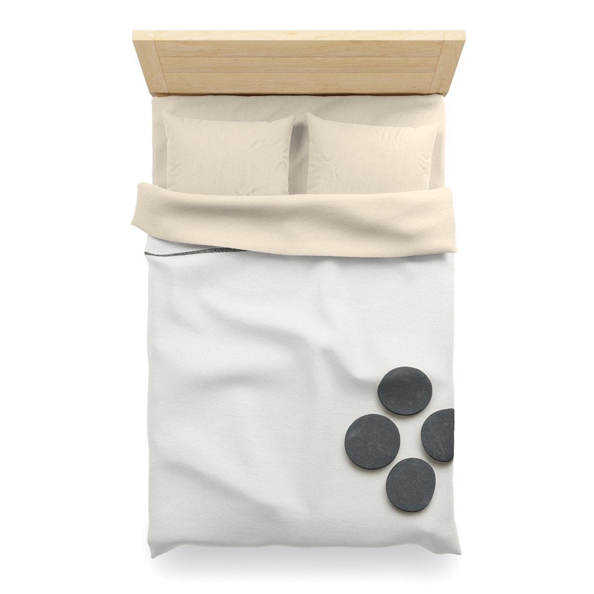 Clustered Dots With Broken Line warm winter duvets