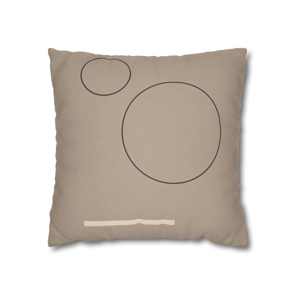 Floating Ring Alignment personalized pillow covers