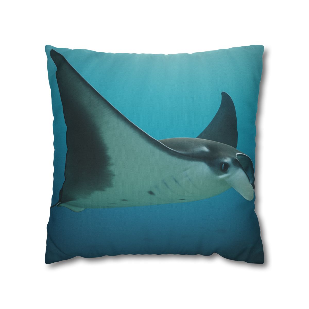 Tidal Wings Reef Manta Ray unique gift pillow cases