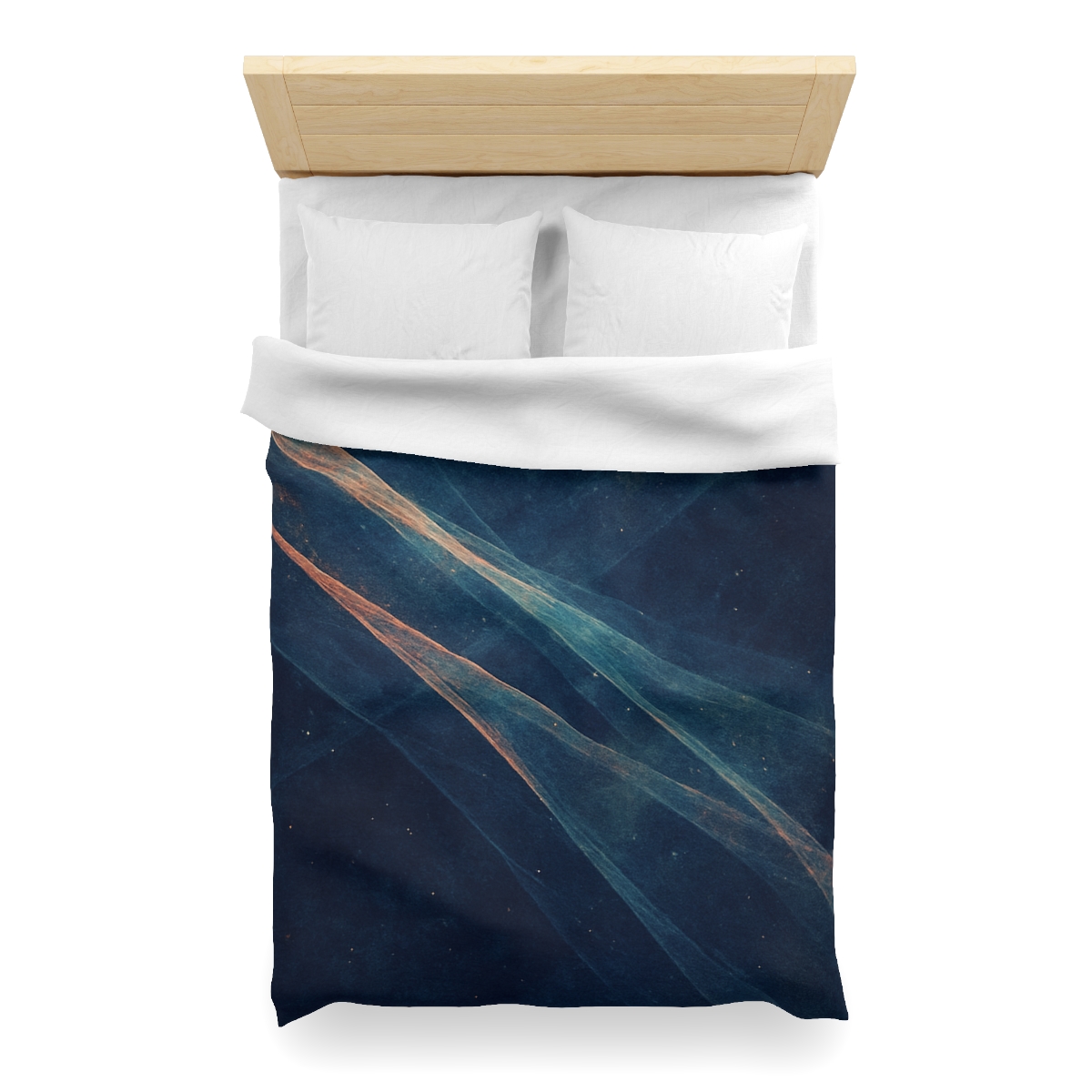 Prismatic Dust Lattice Drift designer printed duvets
