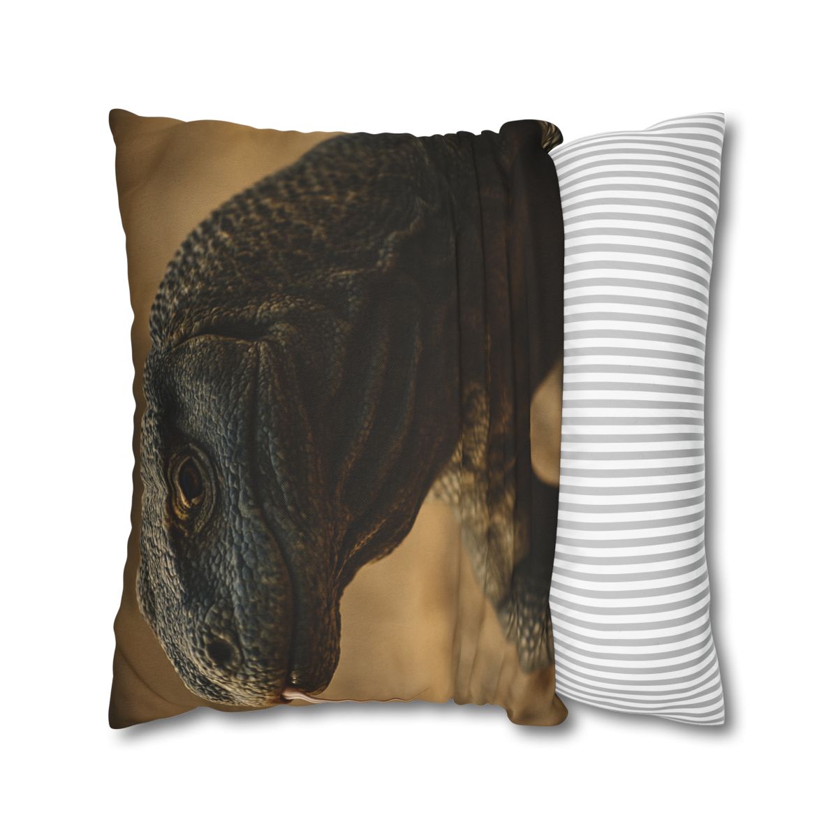 Ancient Sentinel Komodo Dragon soft cotton pillow cases