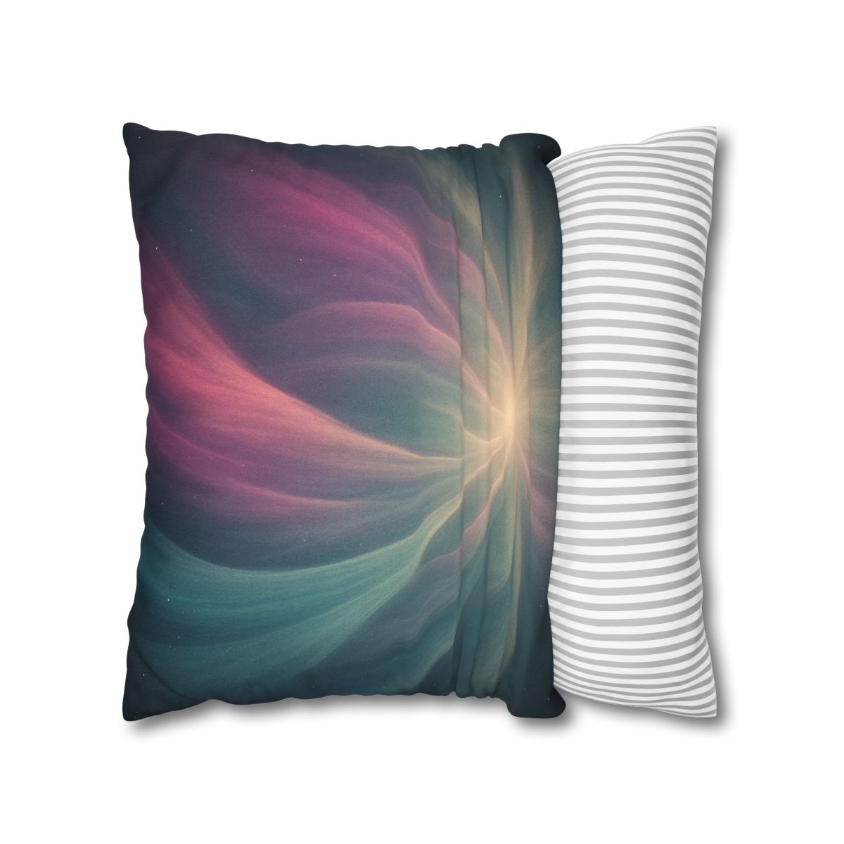 Aurora Nexus Bloom custom pillow cases