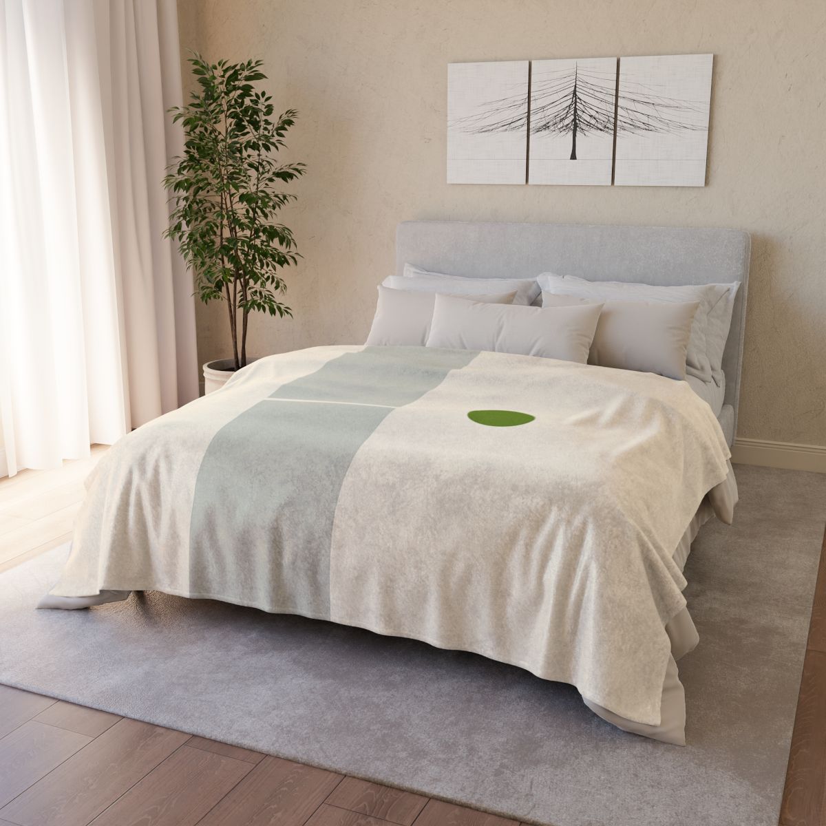 Split Column With Floating Dot unique gift blankets