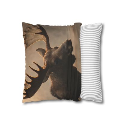 Dawn Mirror Moose designer print pillow cases