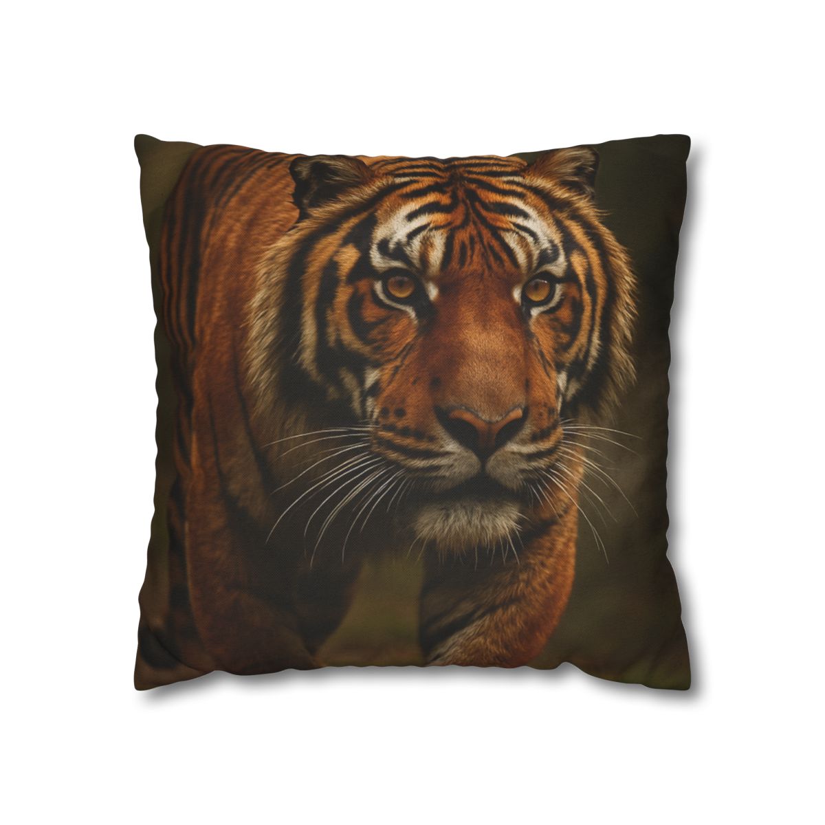 Forest Stalker Bengal Tiger trendy patterned pillow cases