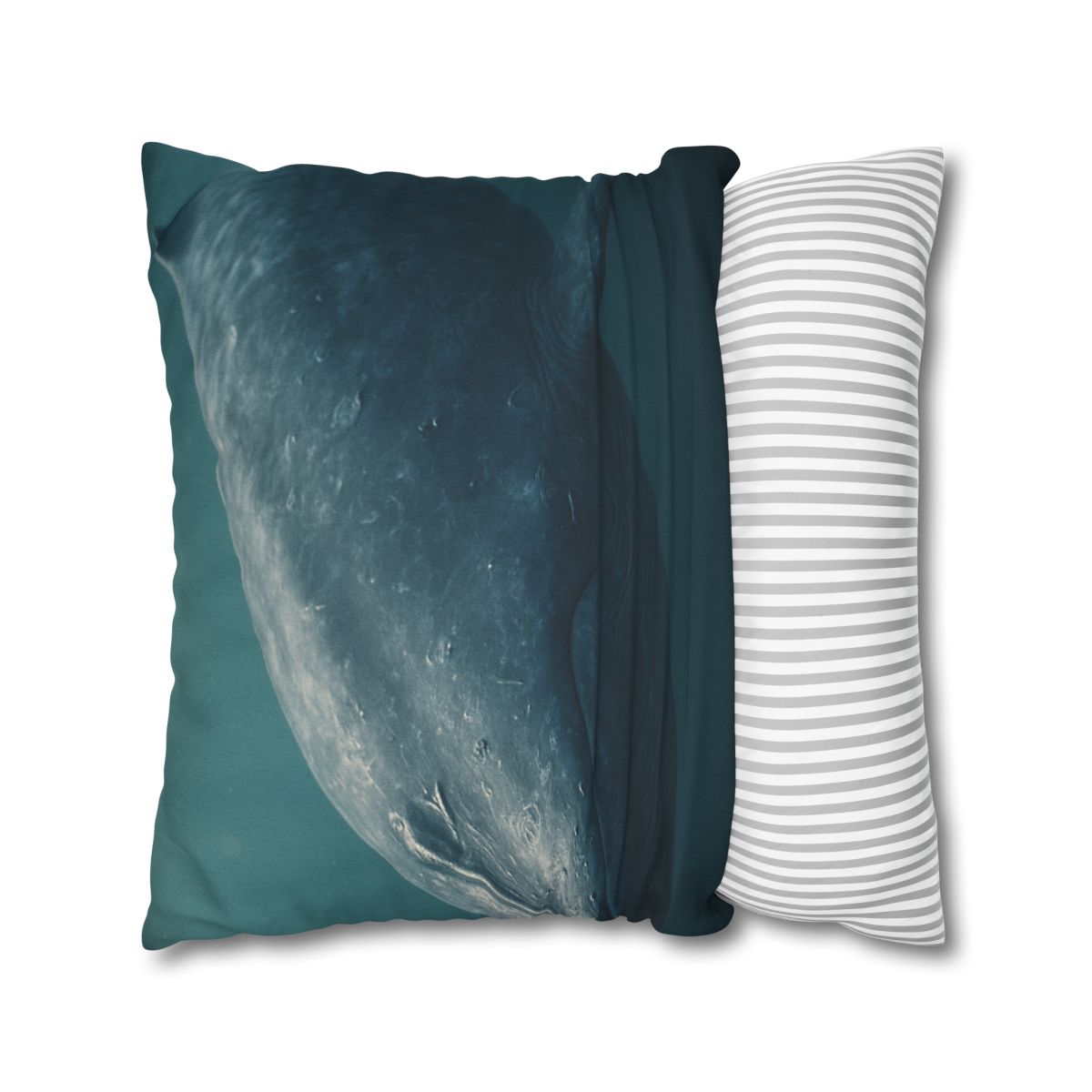 Ocean Song Blue Whale comfortable bedding pillow covers
