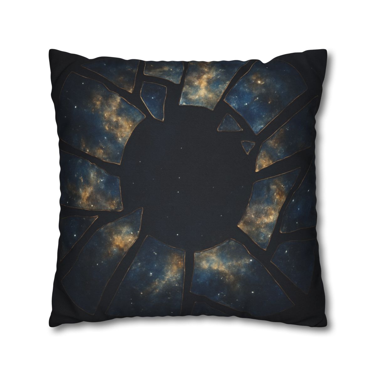 Starlit Fracture Mosaic designer print pillow cases