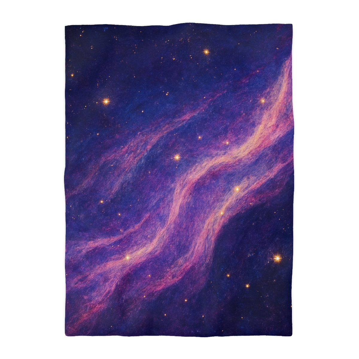 Celestial Veil Of Radiant Nebula unique patterned duvets