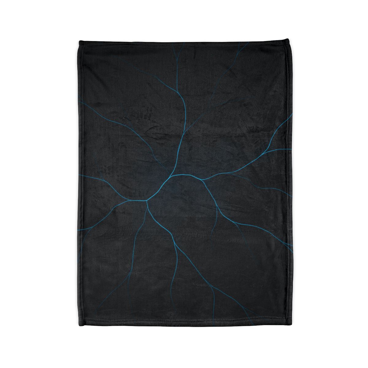 Dark Matter Filament Blueprint soft fleece blankets