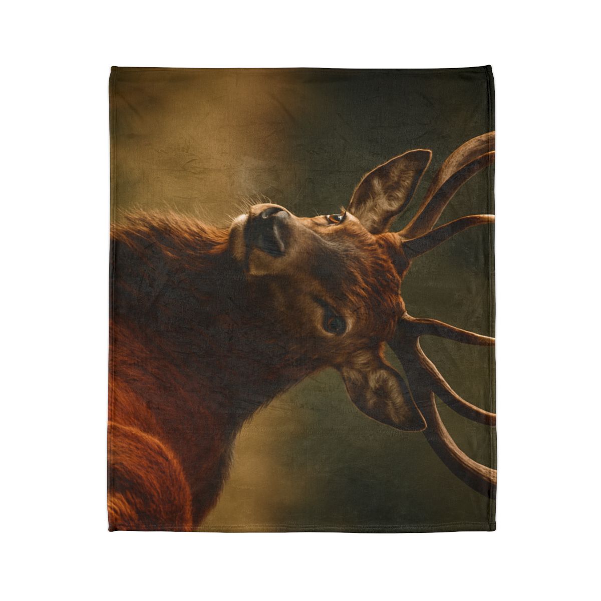 Amber Glance Red Deer decorative home blankets