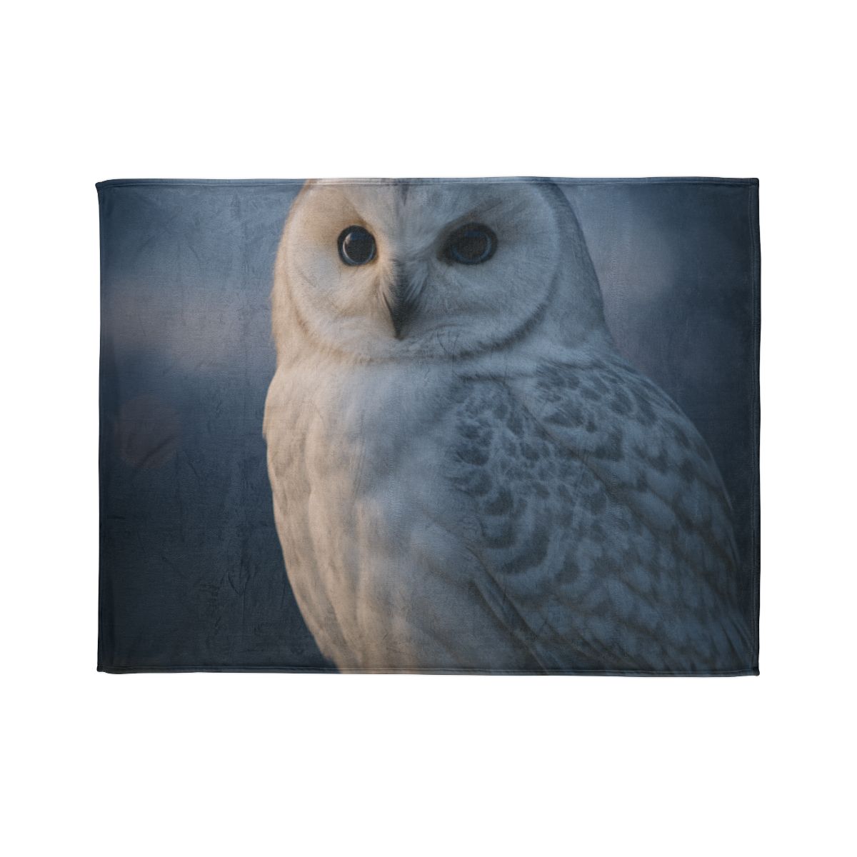 Twilight Watcher Snowy Owl unique gift blankets