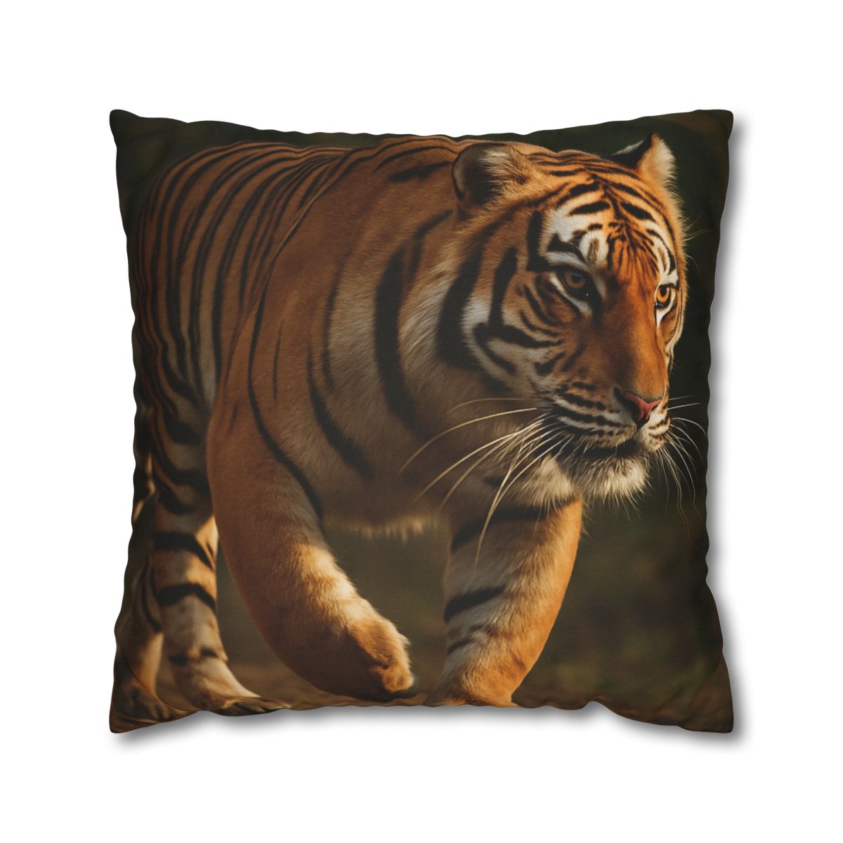 Forest Stalker Bengal Tiger soft cotton pillow cases