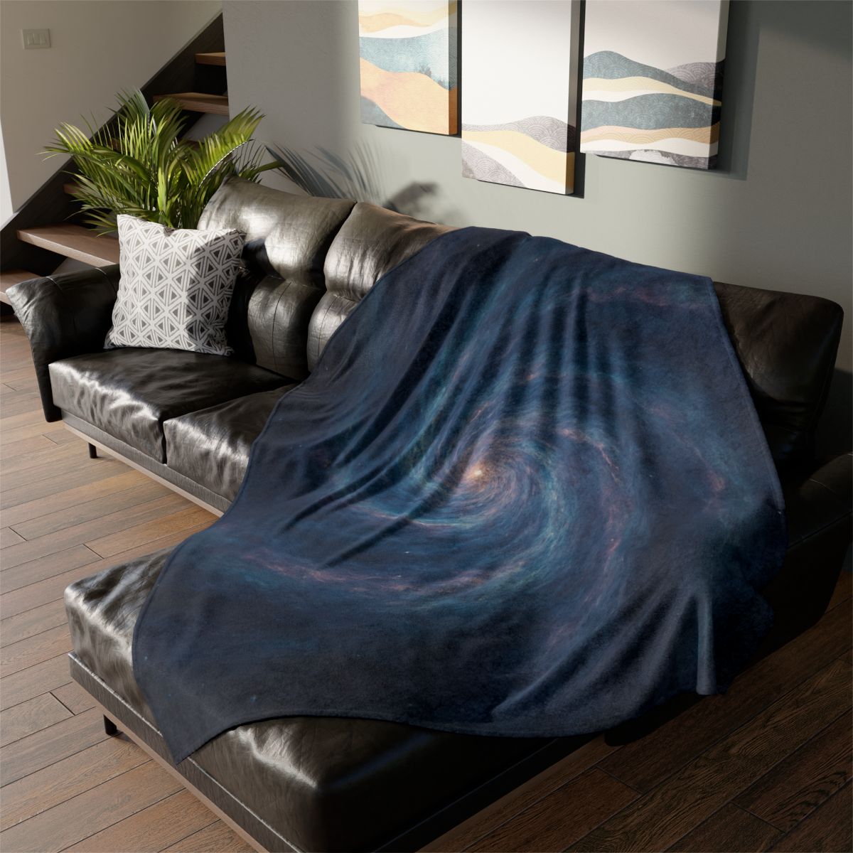Nebula Spiral Haze unique gift blanketscustom blankets