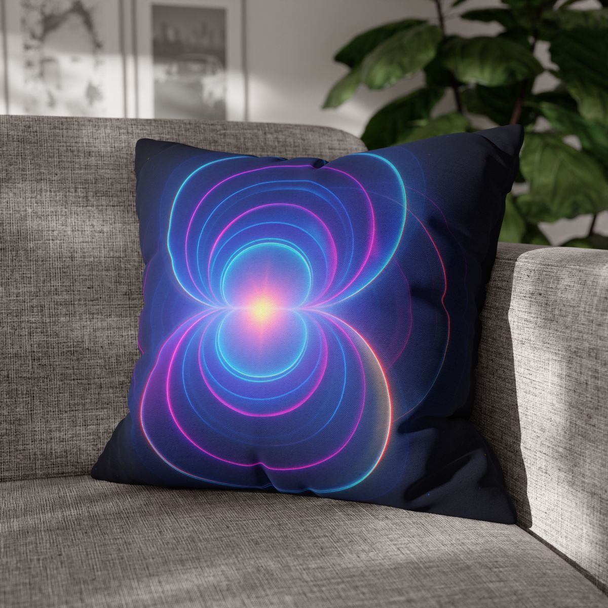 Prismatic Lensing Bloom soft cotton pillow cases