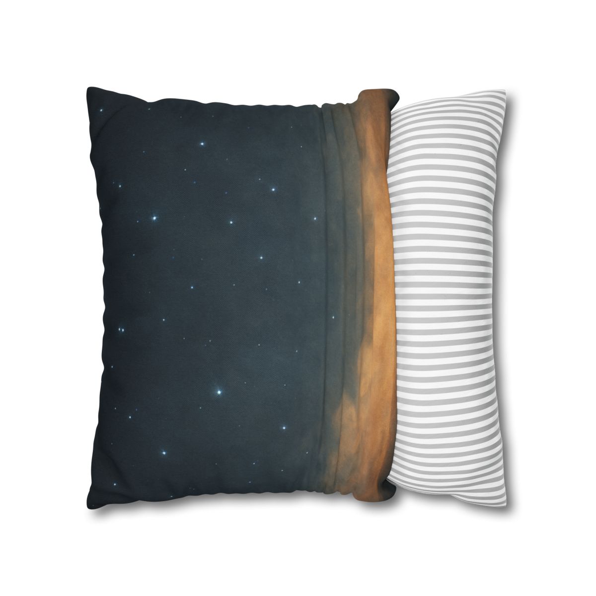 Starlit Dust Horizon soft cotton pillow cases