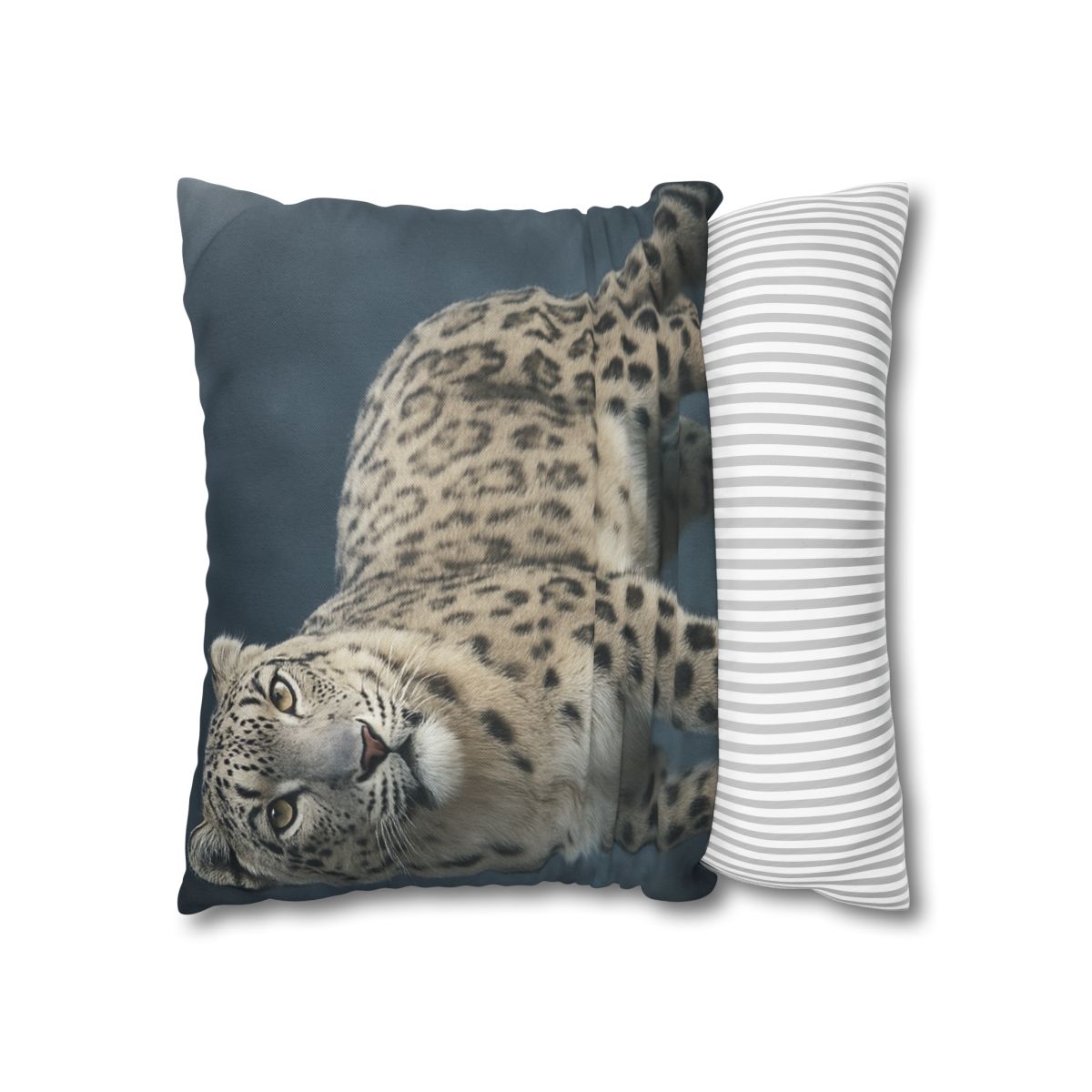 Aurora Gaze Snow Leopard trendy patterned pillow cases