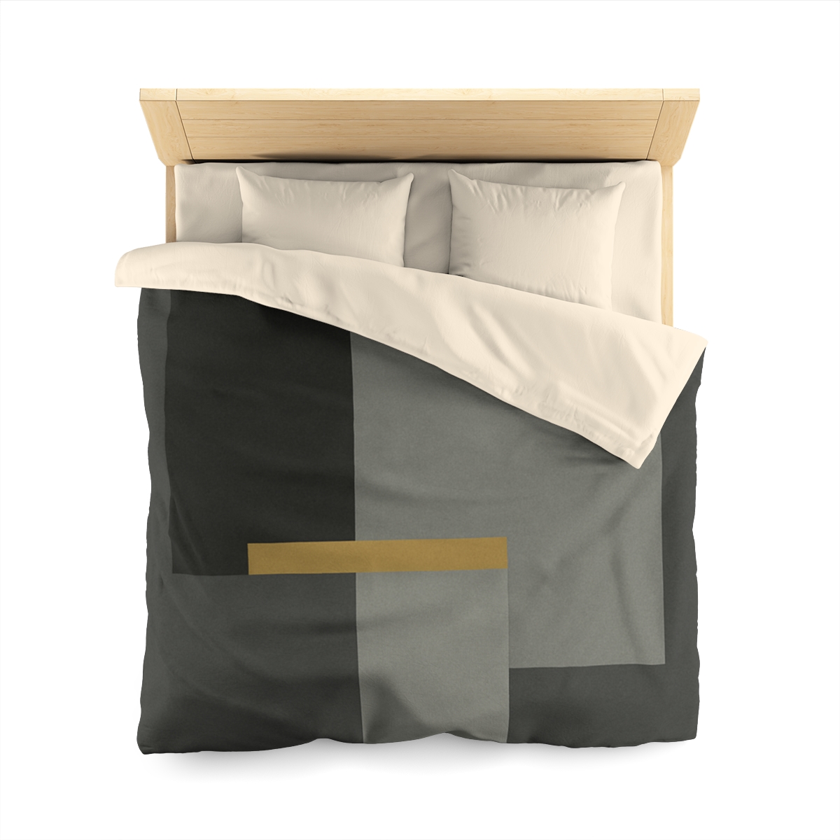 Offset Rectangles And Narrow Bridge warm winter duvets