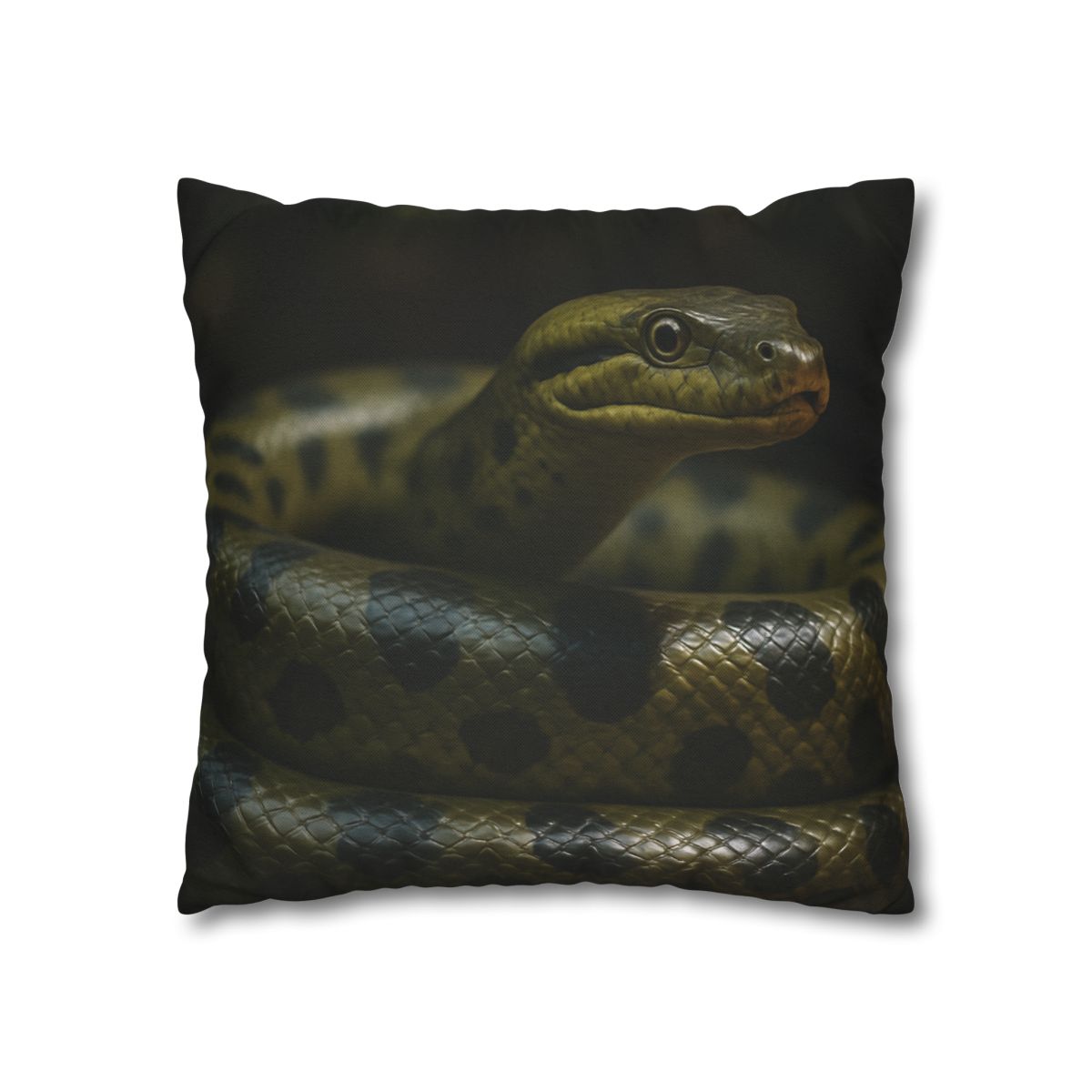 Silent Coil Green Anaconda custom pillow cases