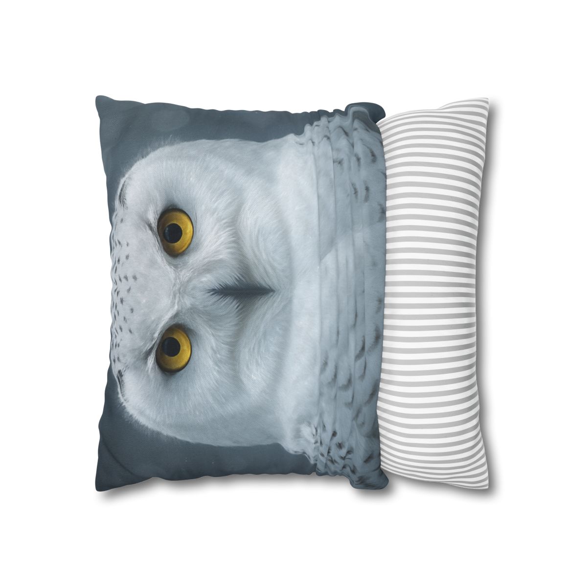 Midnight Watch Snowy Owl trendy patterned pillow cases