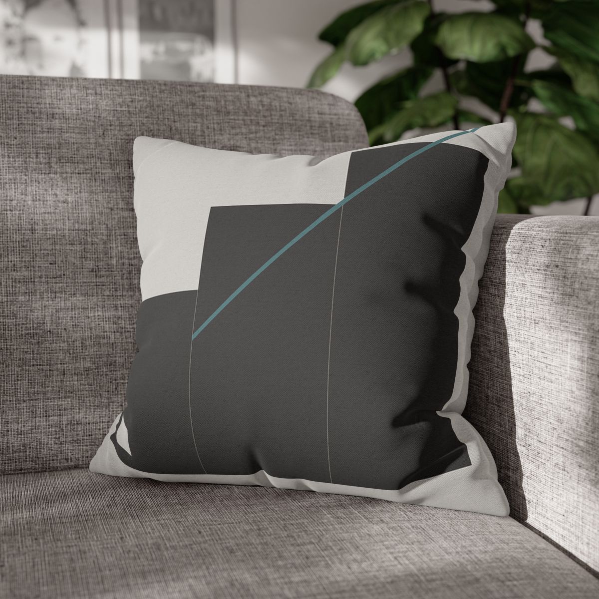 Stepped Rectangles With Quiet Diagonal stylish decorative pillowcases