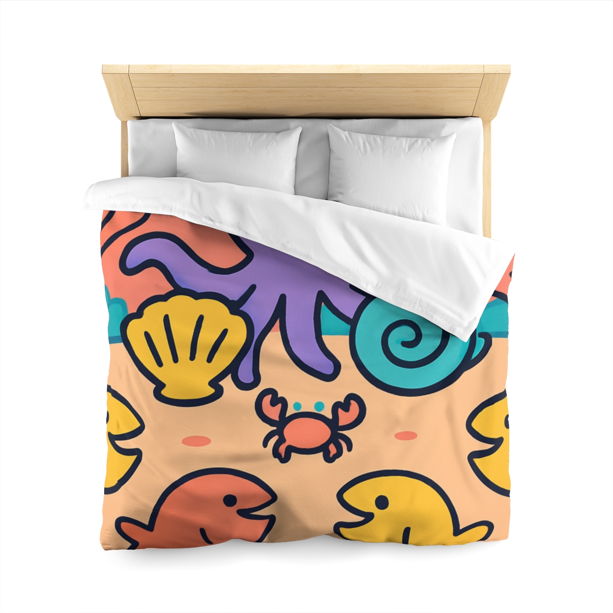 Coral Concert Undersea unique patterned duvets