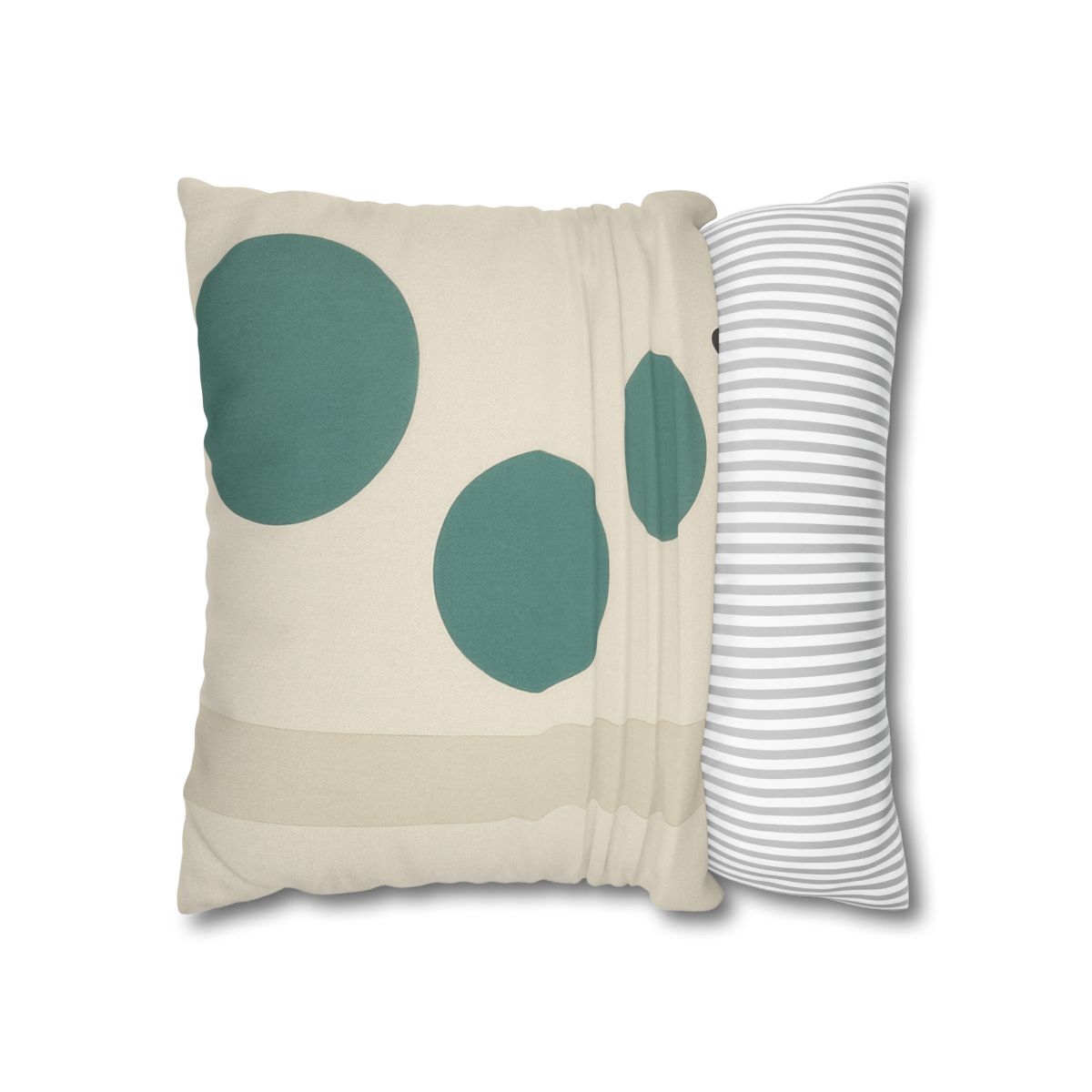 Teal Trio With Quiet Accent comfortable bedding pillow covers