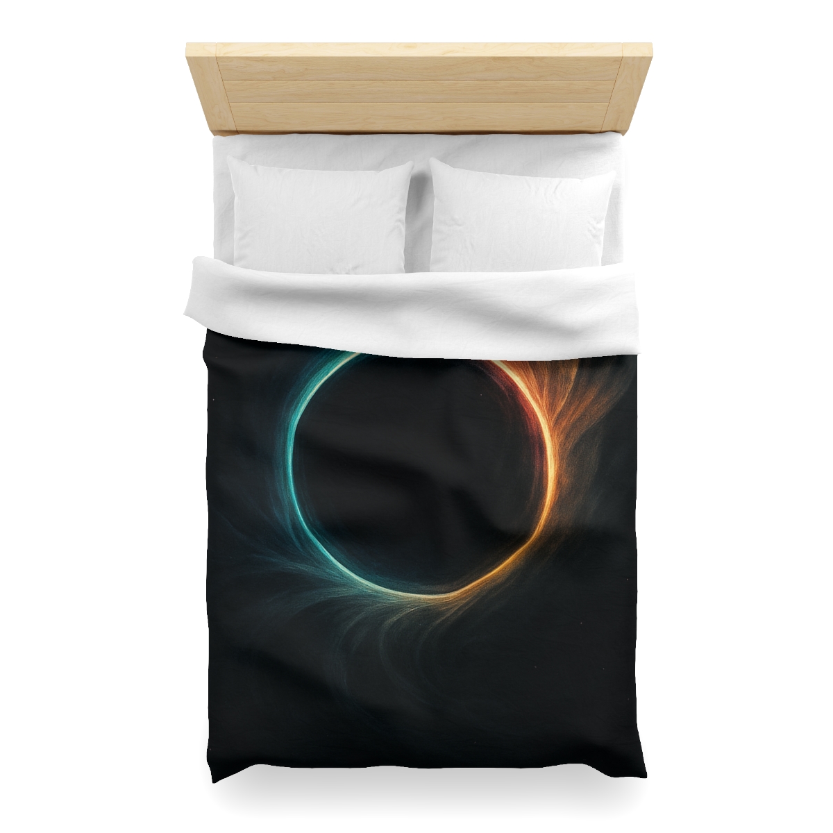 Prismatic Event Horizon Bloom personalized bedding duvets