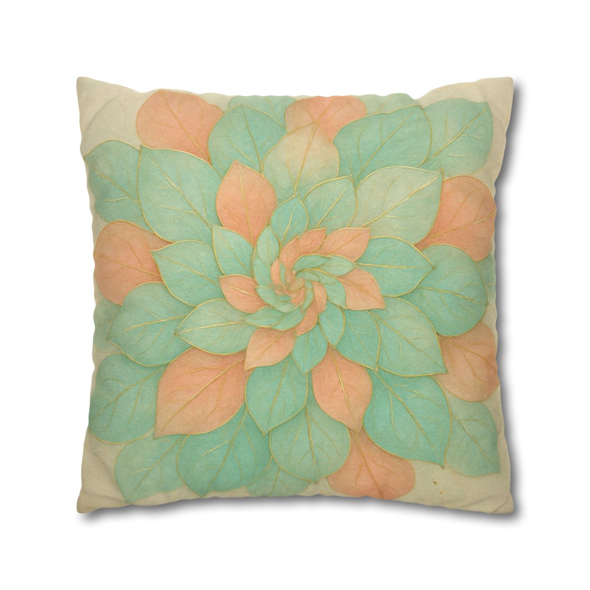 Petal Spiral Mosaic trendy patterned pillow cases