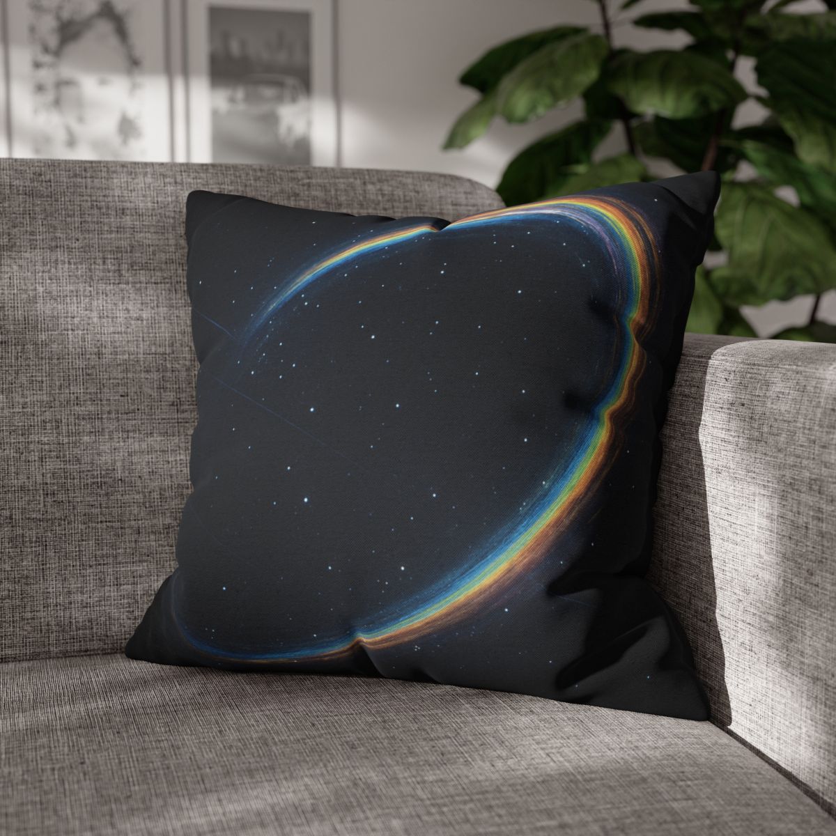 Prismatic Gravity Lens Drift personalized pillow covers
